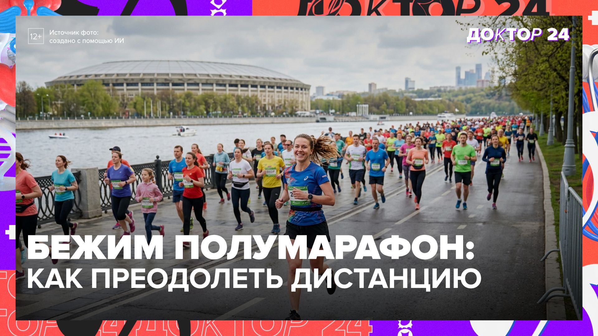 Московский полумарафон 2026: как пробежать свои первые 21 км | Доктор 24