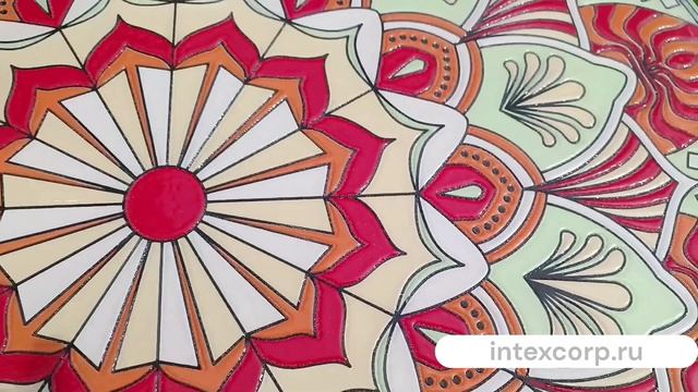 Садовая мебель с мозаикой SUMMER MEDITATION стол и 2 стула металл керамика 806208806209-набор