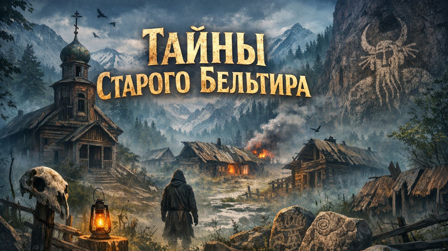 Призрак Алтайских гор_ Тайны заброшенного села Старый Бельтир #shorts