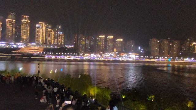 Чунцин шоу дронов Китай