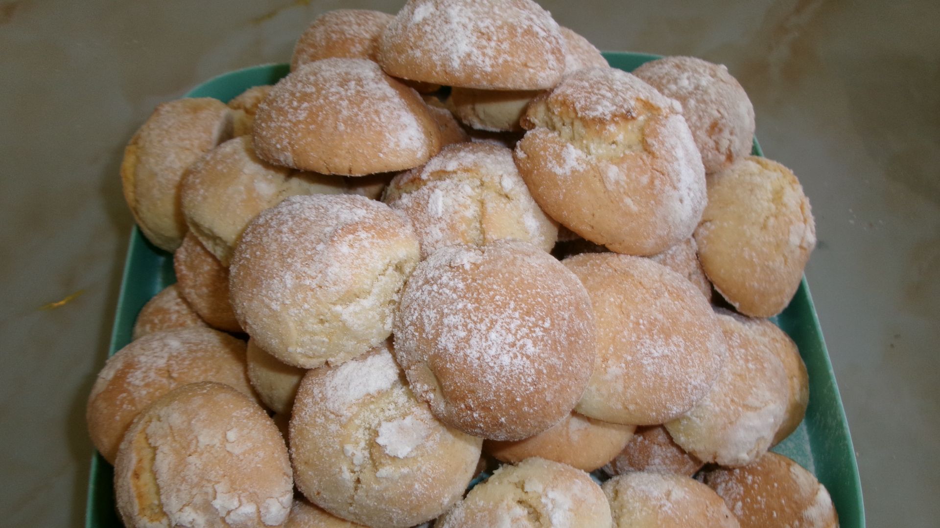 Рецепт. Мраморное лимонное и апельсиновое печенье. Кулинарим с Людмилой..