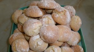 Рецепт. Мраморное лимонное и апельсиновое печенье. Кулинарим с Людмилой..