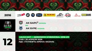 17:00 АК Барс-2 – Ак Буре-2 (ТНА)