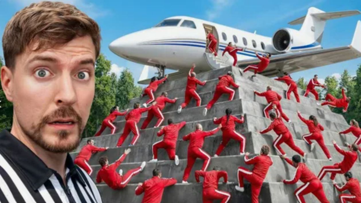 СТО ПИЛОТОВ БОРЮТСЯ ЗА ЧАСТНЫЙ САМОЛЁТ MRBEAST МИСТЕРБИСТ НА РУССКОМ мистер бист на русском