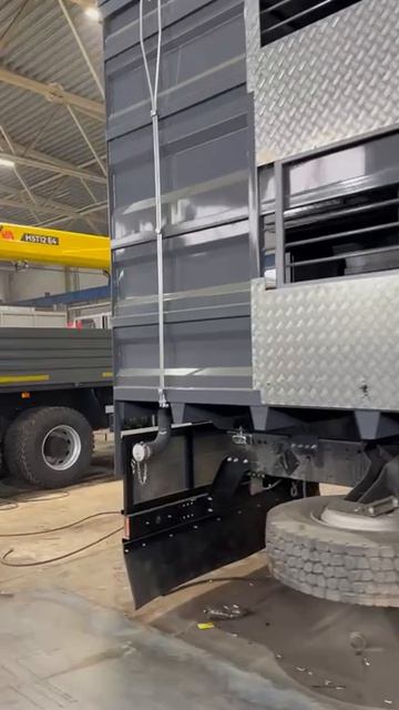 Изготавливаем скотовоз на шасси МАЗ 6х4...