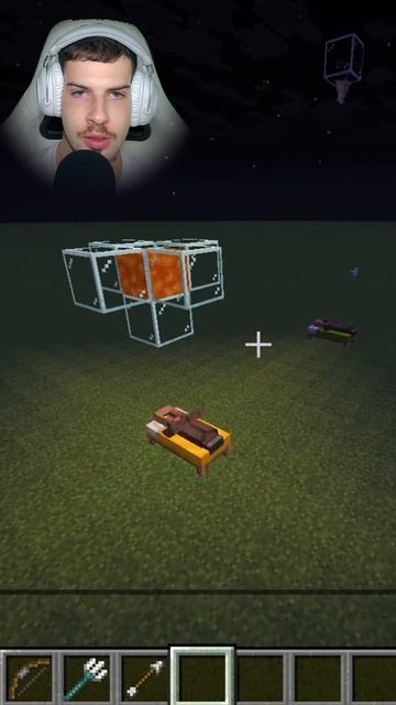 МАЙНКРАФТ  как разбудить жителя? 