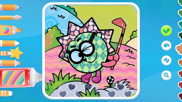 СМЕШАРИКИ И МАЛЫШАРИКИ. РАСКРАСКА. Развивающие игры