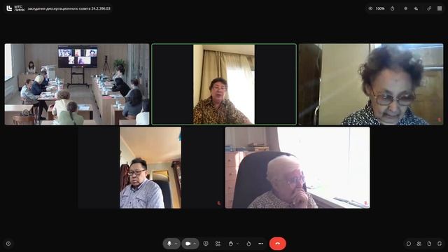 Защита кандидатской диссертации Алексеевой Ефросиньи Афанасьевны