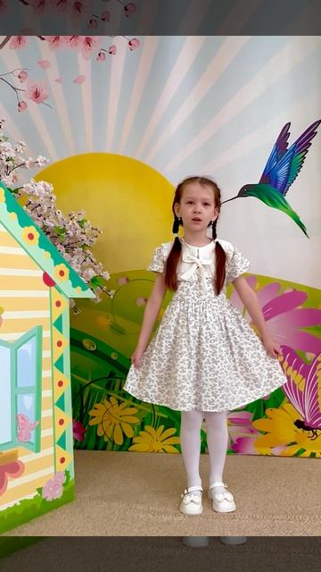 И туган тел!.. бәйгесенә килгән 8нче видео: Элина Селезнёва Күбәләк балалар бакчасы.