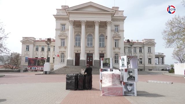 В Севастополе уже монтируют тематические инсталляции ко Дню Победы