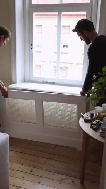 Декор батарей 👍

Из очень бюджетных материалов можно сделать замечательный экран для батарей