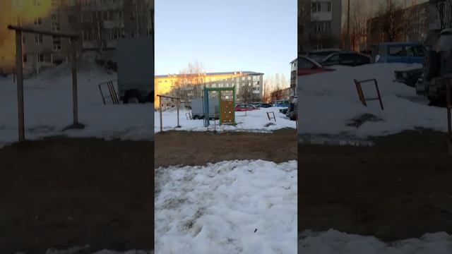 Моё первое рутуб видео: детская площадка. 🏟