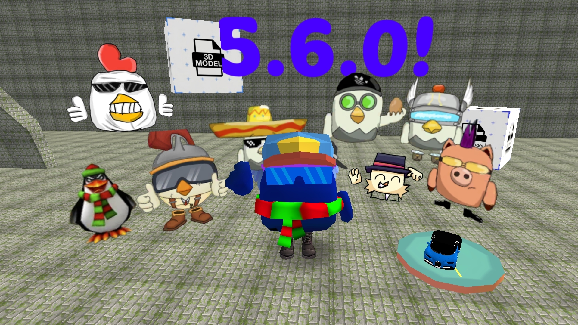 Обзор обновления 5.6.0 в Chicken Gun