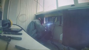 Монтаж кронштейнов для кондиционера с применением TIG