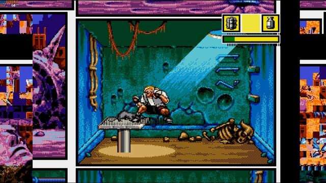 [SMD] Comix Zone (1995) [RetroArch - ядро Genesis Plus GX Wide]