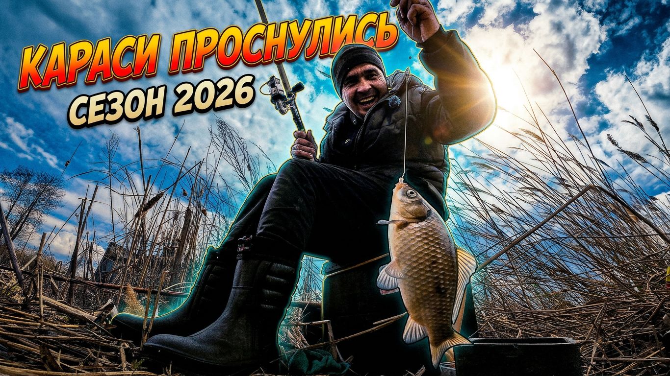 Караси проснулись сезон 2026
