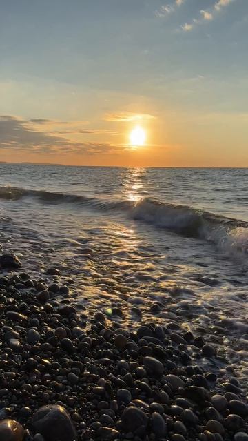 Закат в Балтийском море