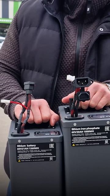 Чем отличается аккумулятор 21Ач и 30Ач на электровелосипеде Минако Уно