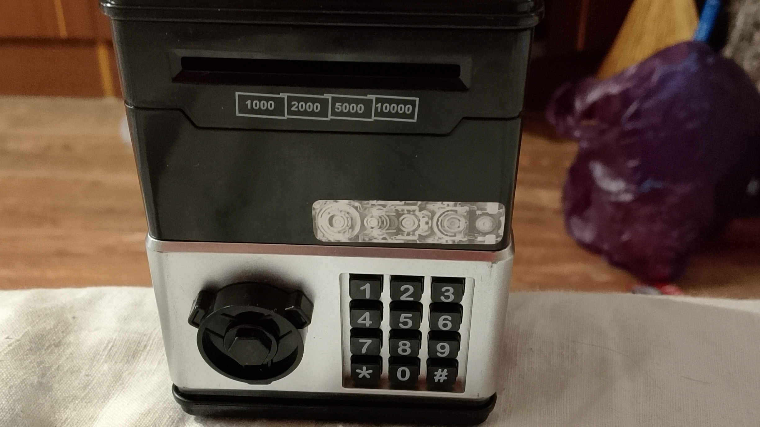 Моя новая копилка сейф