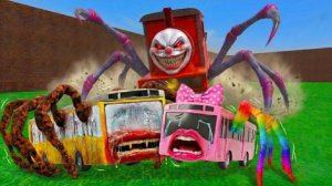 КТО СПАСЁТ СЕМЬЮ ПОЖИРАТЕЛЯ АВТОБУСОВ ОТ БЕЗУМНОГО ЧУ-ЧУ ЧАРЛЬЗА?! В GMOD СТРАШНО