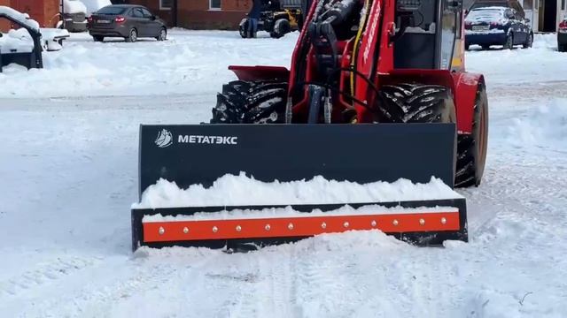 Снеговой отвал для универсального погрузчика Polar Badger