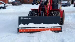 Снеговой отвал для универсального погрузчика Polar Badger