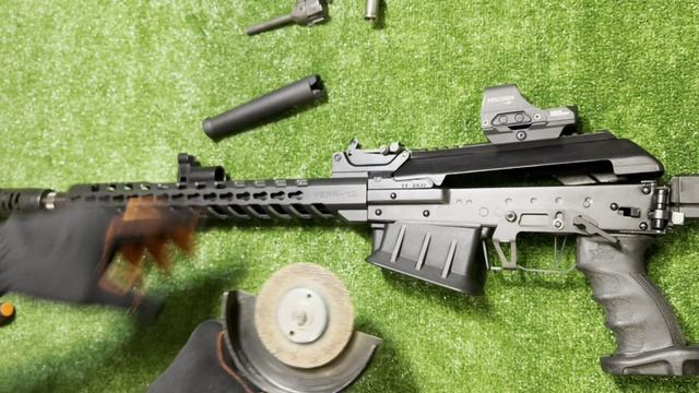 Установка-запил газовой трубки на Вепрь ВПО-205/206, Сайгу исп. 030/033, или Сайгу 340