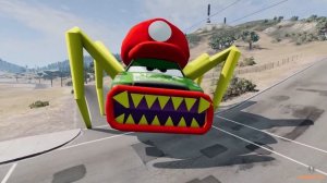 BeamNG Drive - Epic Escape From The MATER - MCQEEN EATER (PIXAR CARS) #4