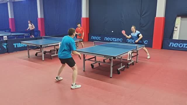 I ф. Сергеев К. (812) - Чирков А. (749) 20.04 настольный теннис ТТМаршал СПб