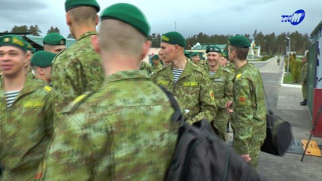 Дембель-2026. В Мозырском пограничном отряде прошло увольнение в запас