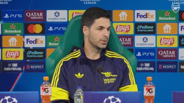 PRESS CONFERENCE  Mikel Arteta on Sporting CP  Team news bouncing back Gyokeres and more  UCL
