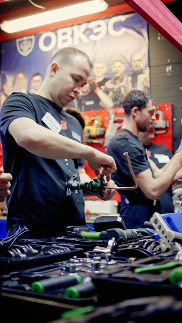 Делимся кадрами с первого дня практики группы курса «Эксперт Кондиционирования»