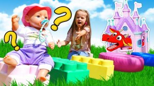 Куклу Беби Борн похитил дракон! 🐉 Майя спасает Лину