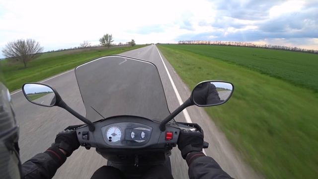 Катаюсь на Benelli Caffenero 250