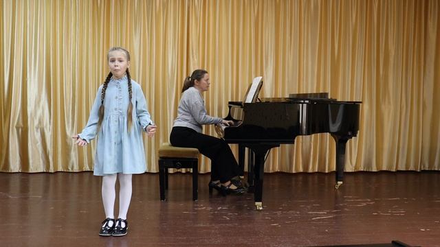 Ерлашова Василиса, Музыка Г. Розбаевой,  слова А. Солодовникова «Осанна»