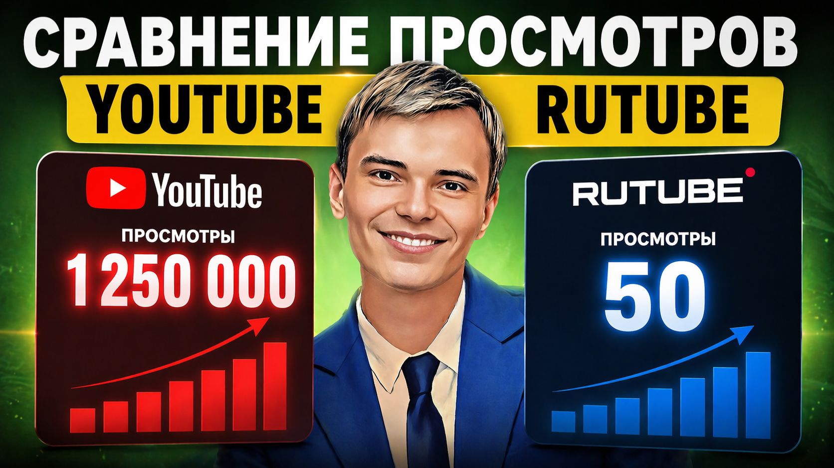 YouTube vs Rutube — где реально больше просмотров?! 😱