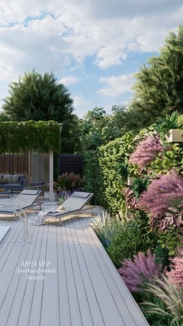 Ландшафтный проект. Озеленение | Анна Мер