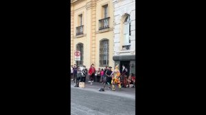 Karcocha, Бой в Сантьяго-де-Чили