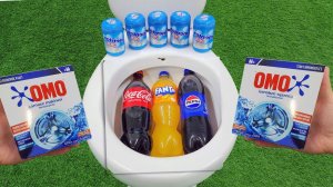 Мультики для детей.  Эксперимент c Гозировками, порошком и белым скибиди Туалетом. Мультики малышам