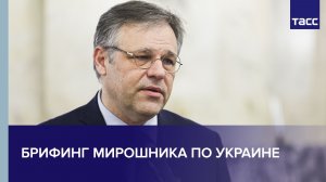 Брифинг Мирошника по Украине