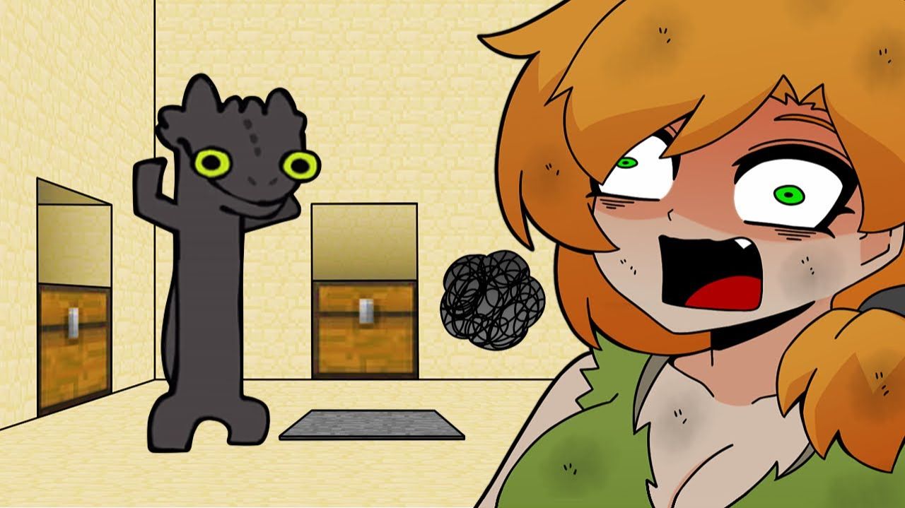 Алекс Беззубый танец | майнкрафт аниме