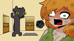 Алекс Беззубый танец | майнкрафт аниме