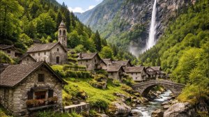 Форольо, Швейцария. Настоящая сказочная деревня, настоящая сказочная деревня | #путешествиеонлайн
