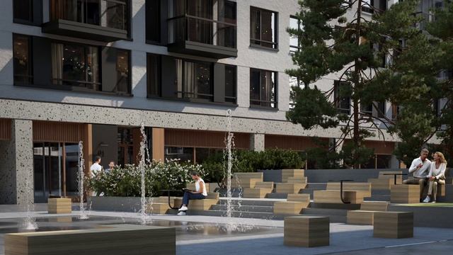  Брусника  Северный ветер  архитектурное 3D-видео