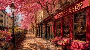 April Jazz for Studying, Working and Relaxing ☕🌸 Spring Jazz Ambience in a Quiet Coffee Shop