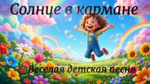 "Солнце в кармане" Веселая детская песня