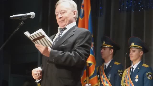 25   ЛЕТ  М Ч С   25 декабря 2015  Академия МЧС  Б П  Бурляев  и другие Москва ВДНХ