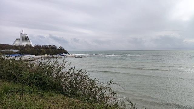 Анапа. Пасмурное море! 24 апреля 2026.