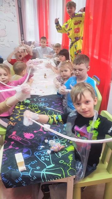 Мастер класс по слаймам