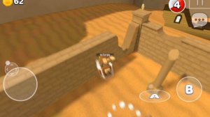 Прохожу Пирамиду в Пустыне в игре Super bear adventure, 5 часть